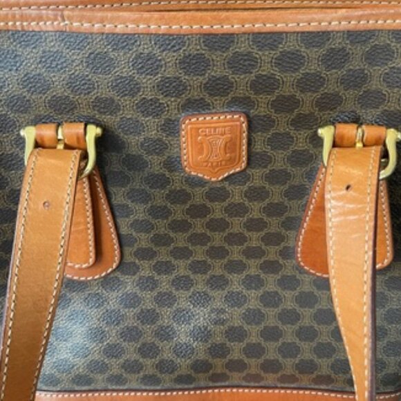 Celine Macadam Leather Tote Bag - Picture 12 of 12